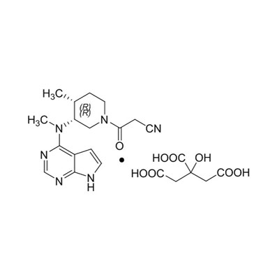 (3R,4R)-4-মিথাইল-3-(methyl-7H-pyrrolo[2,3-d]pyrimidin-4-ylamino)-b-oxo-1-piperidinepropanenitrile: 2-Hydroxy-1,2,3- প্রোপানেট্রিকার্বোক্সিলেট